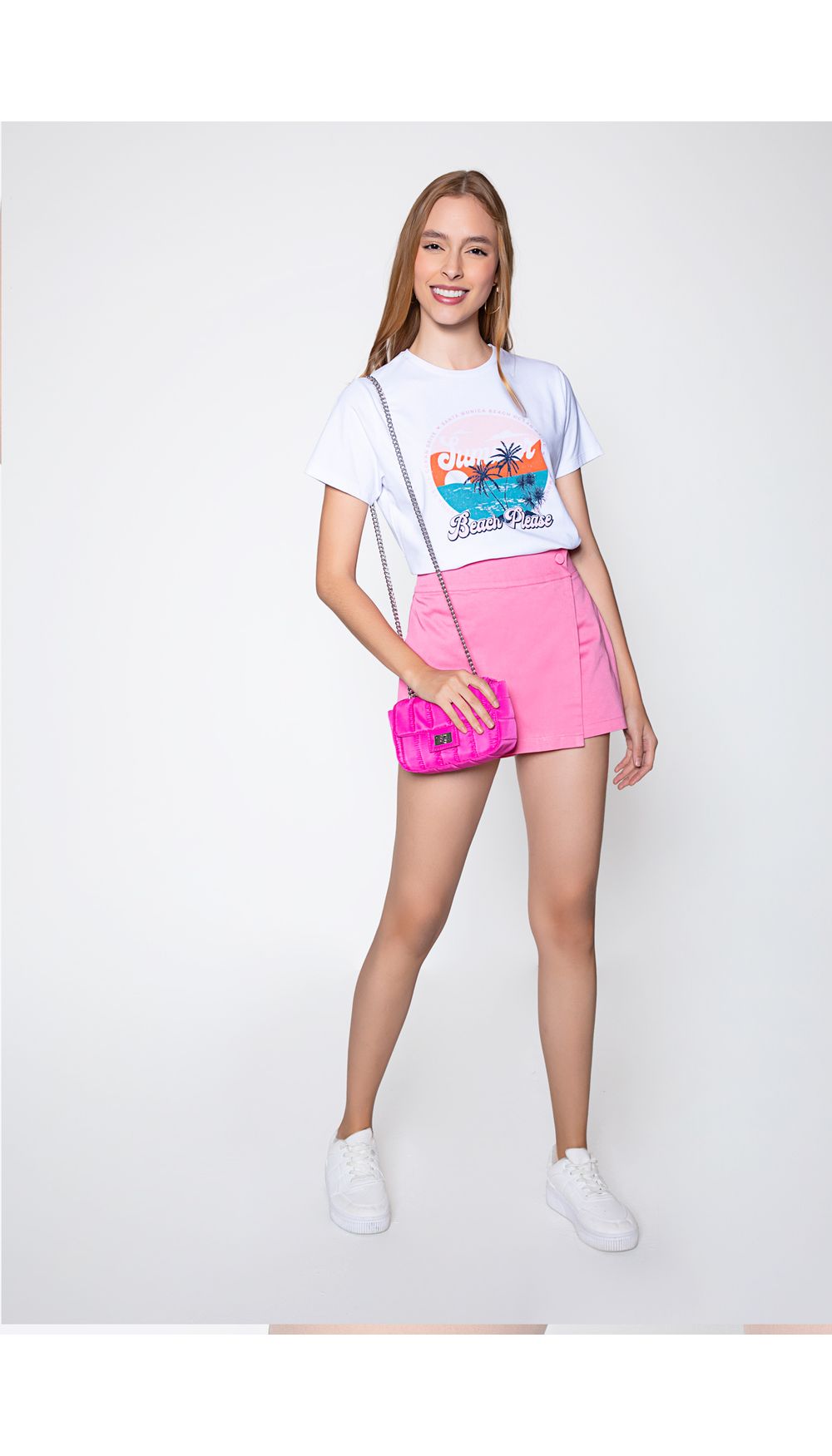 Camiseta manga corta con estampado summe