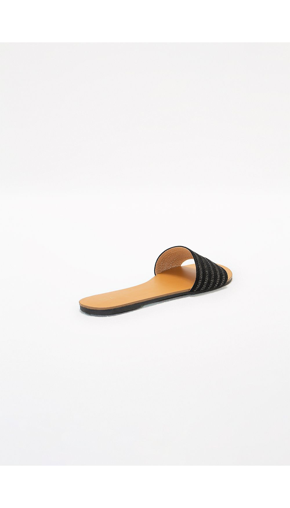 Sandalia plana hot fix en capellada