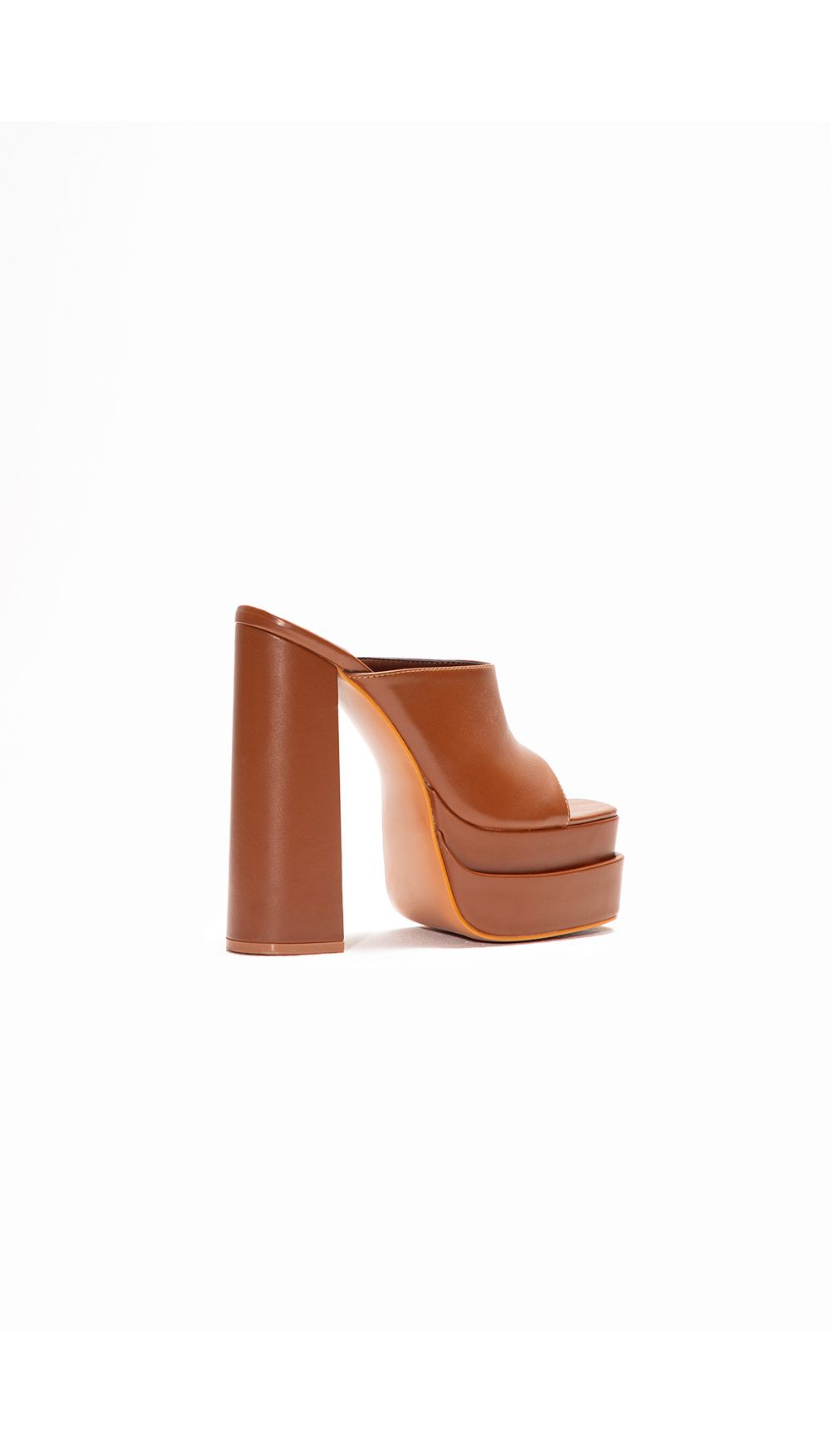 Zapato zueco  plataforma doble