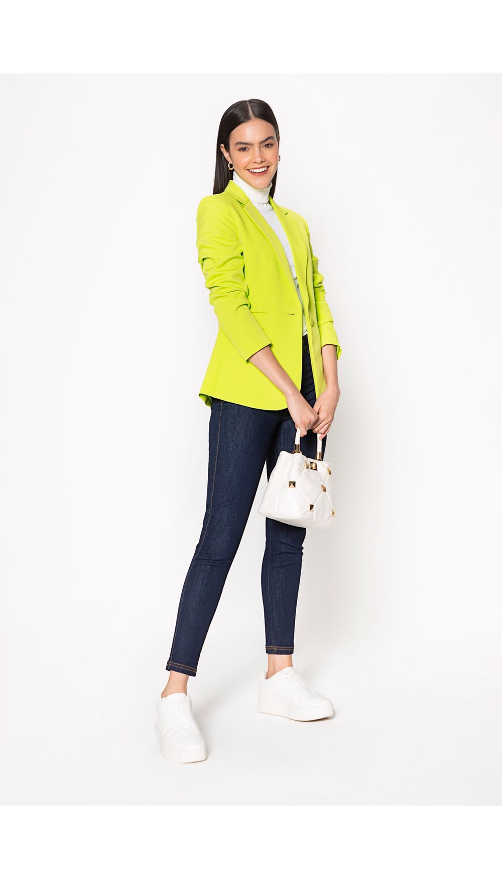 Blazer unicolor