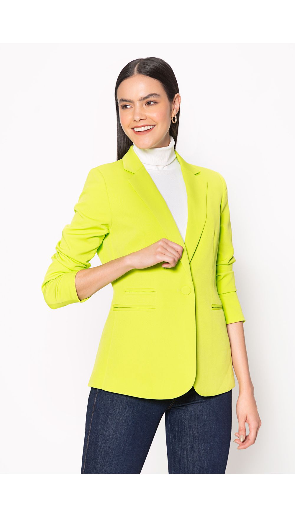 Blazer unicolor