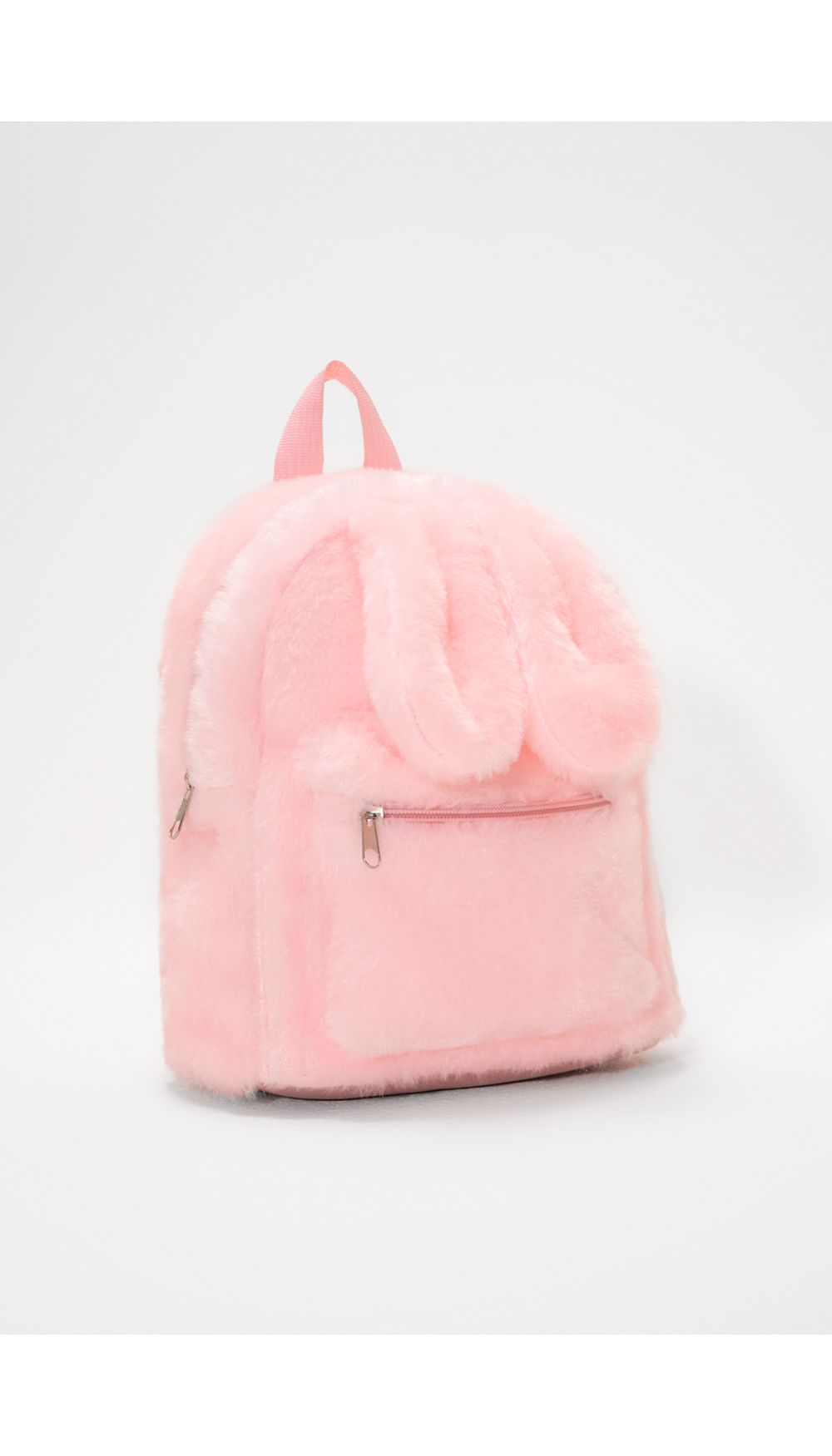 Bolso  unicolor con orejitas de conejo