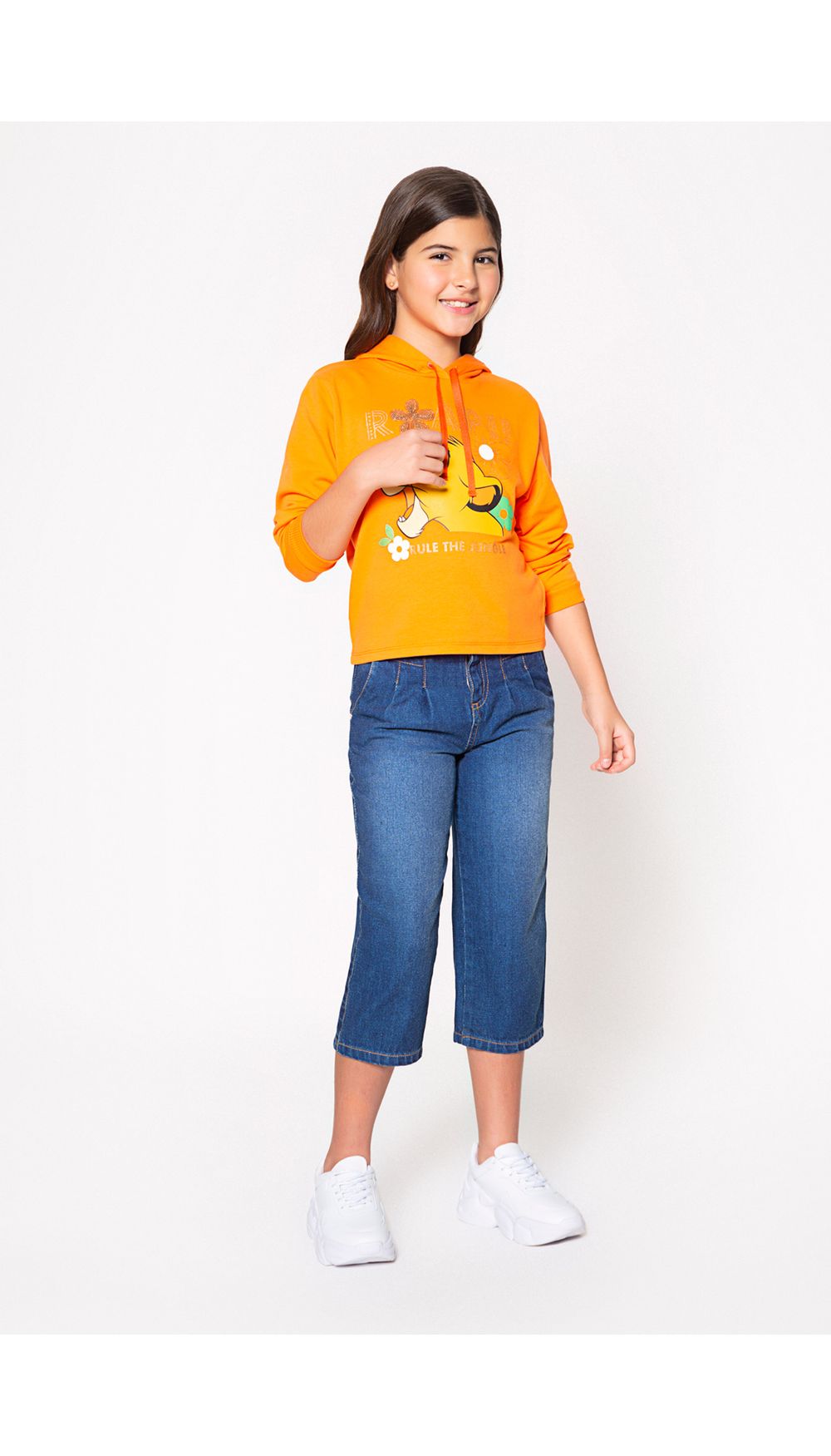 Disney - buzo hoodie manga larga