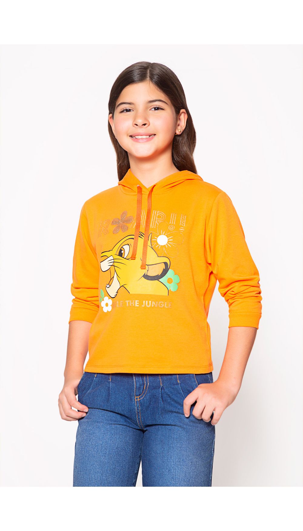 Disney - buzo hoodie manga larga