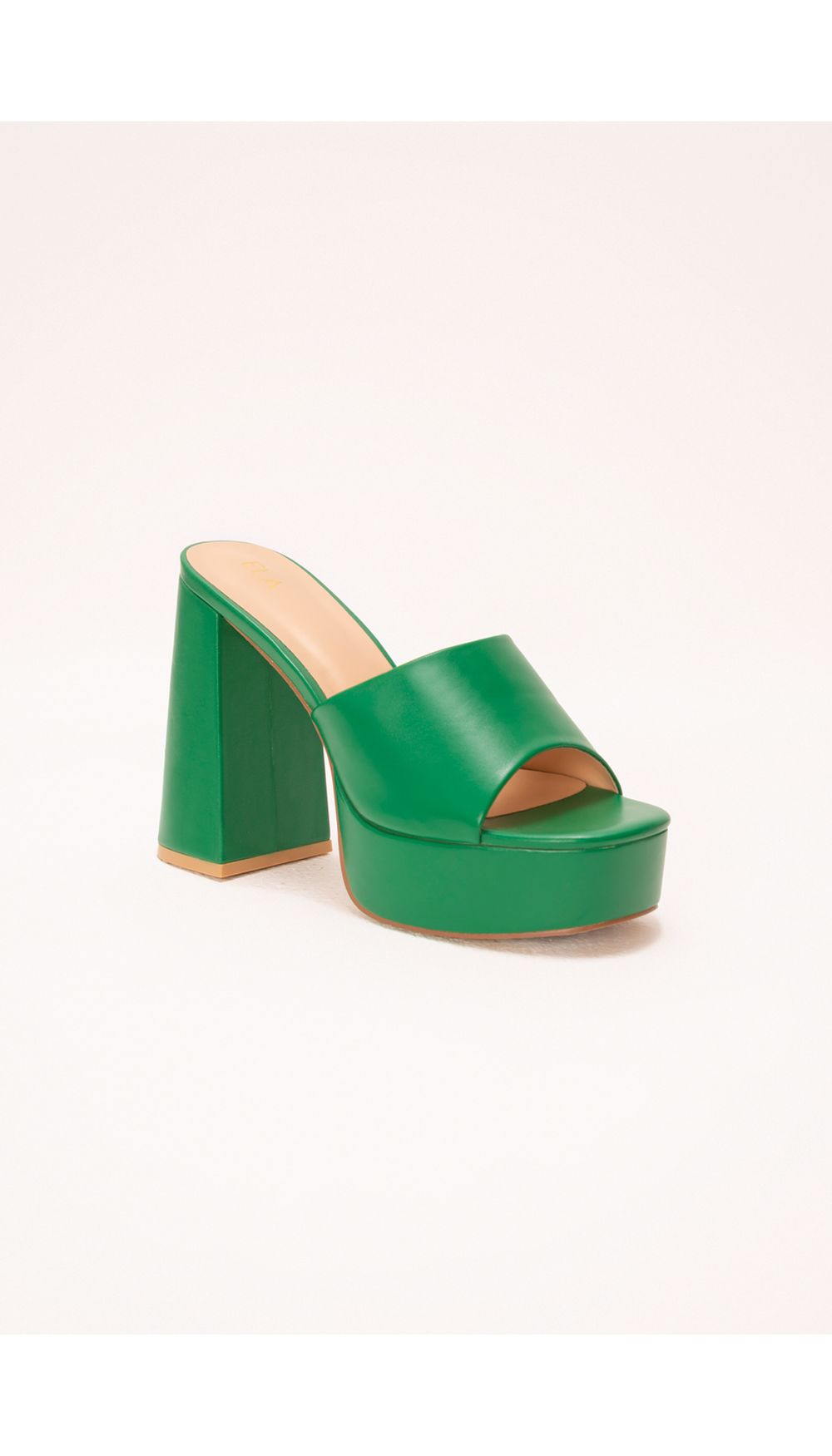 Zapato zueco plataforma