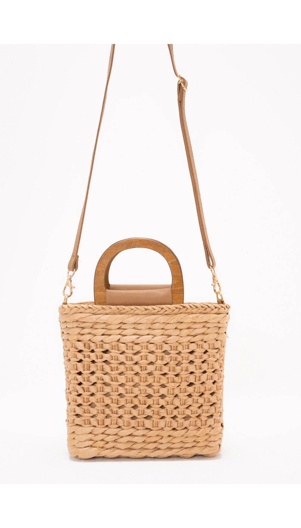 Bolso de mano tejido