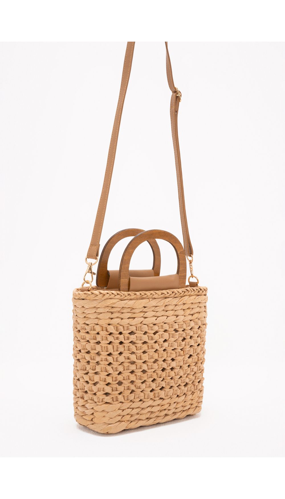 Bolso de mano tejido