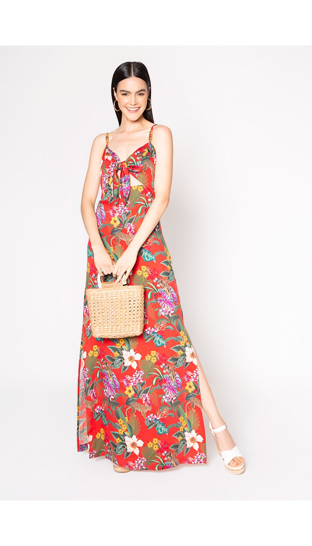 Vestido de tiras