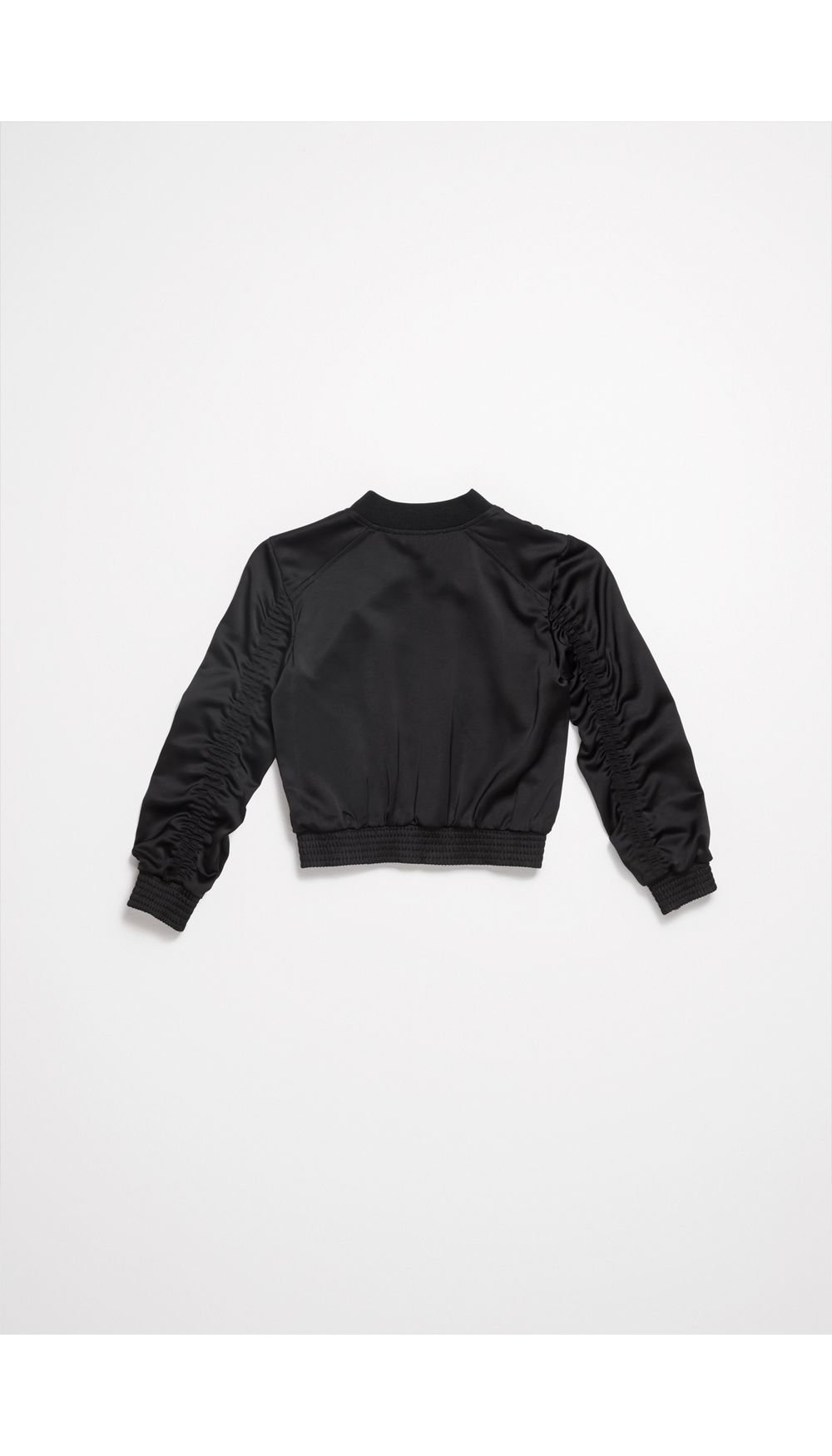 Chaqueta niña bomber manga larga con cie