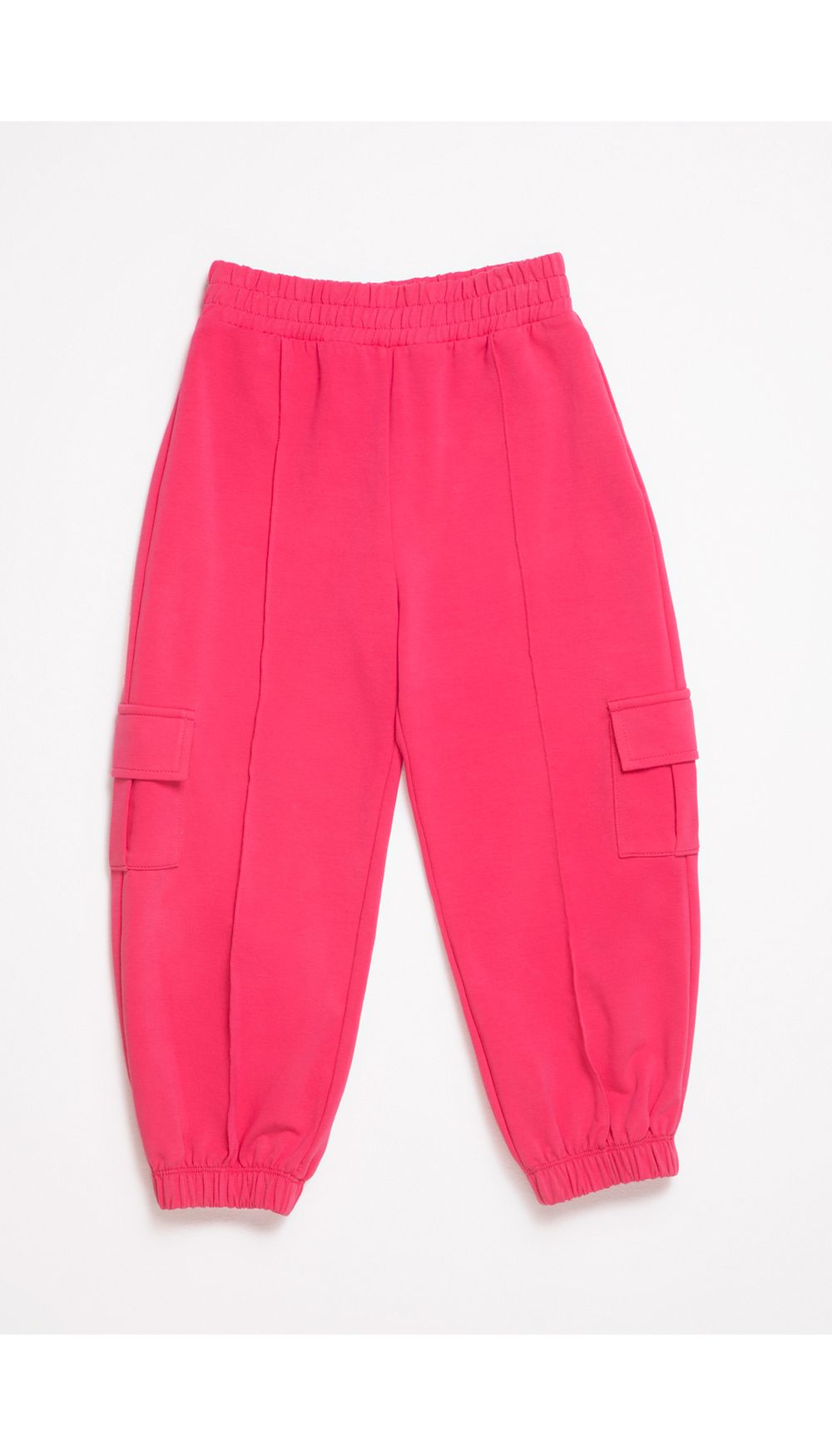 Pantalon niña con elastico en cintura y