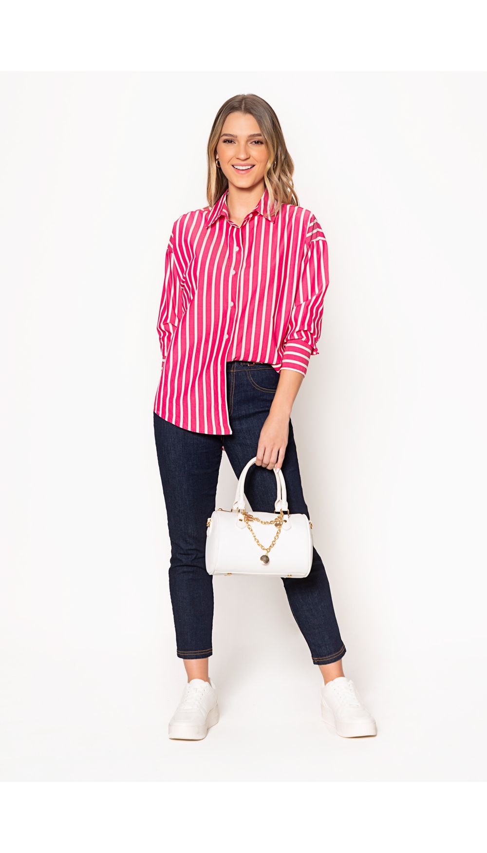 Bluson manga larga camisero