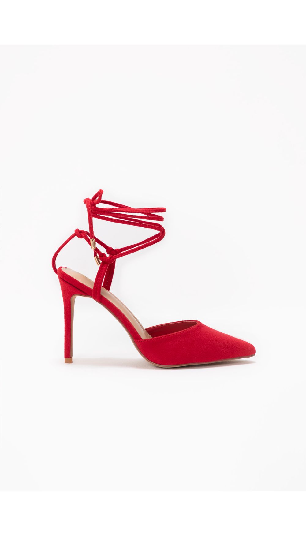 Stiletto en suede
