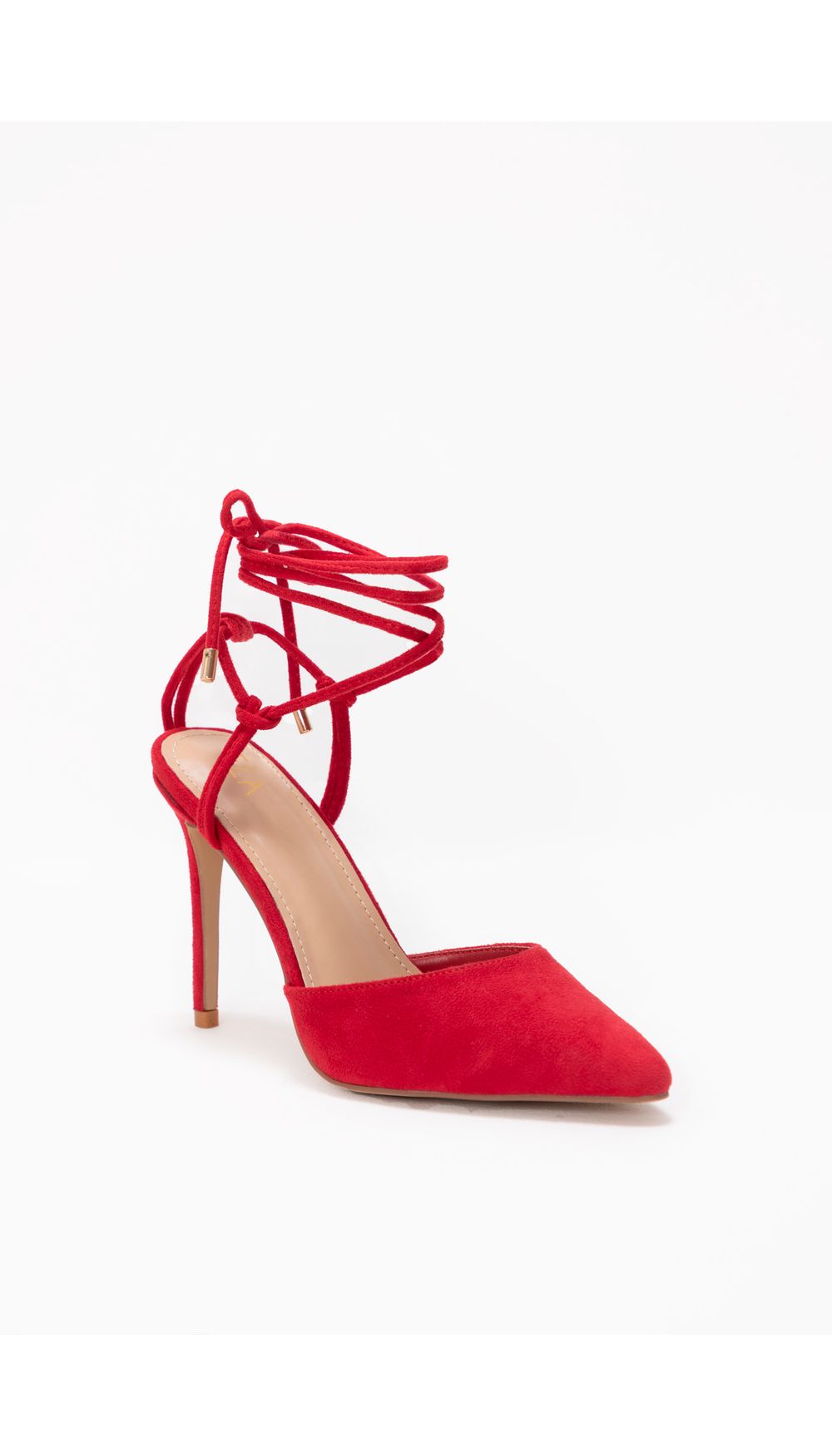 Stiletto en suede