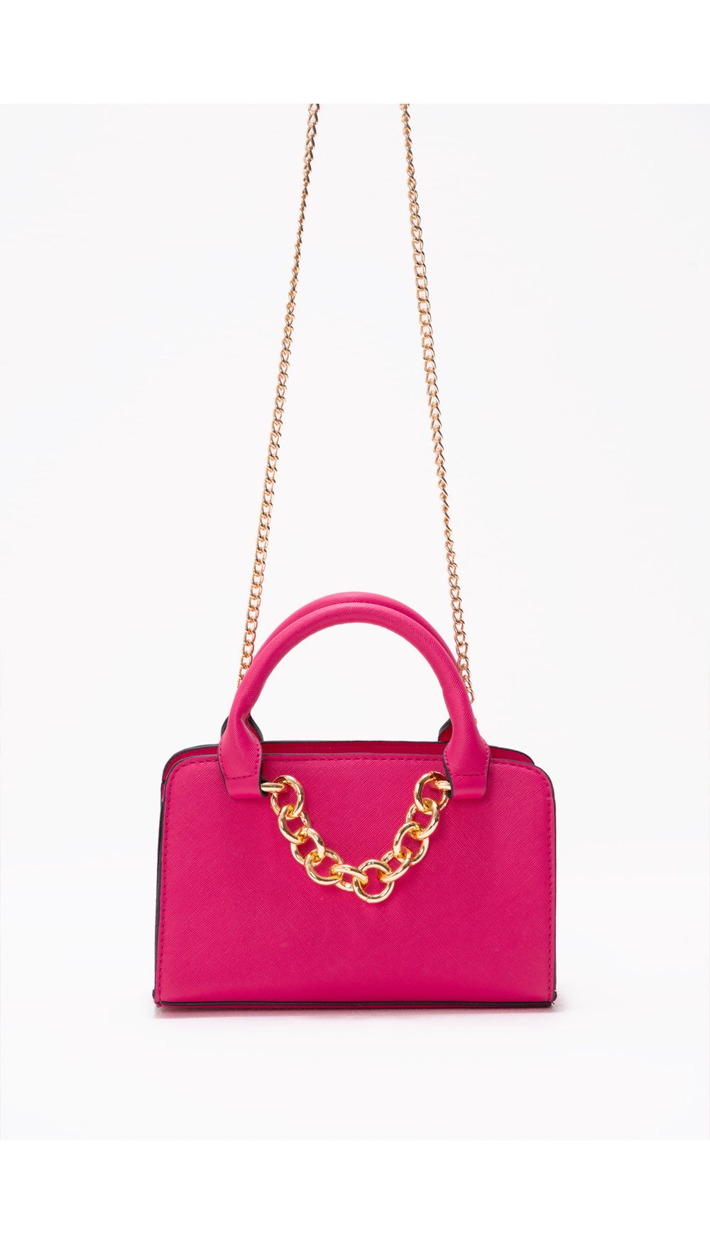 Bolso de mano pequeño con cadena