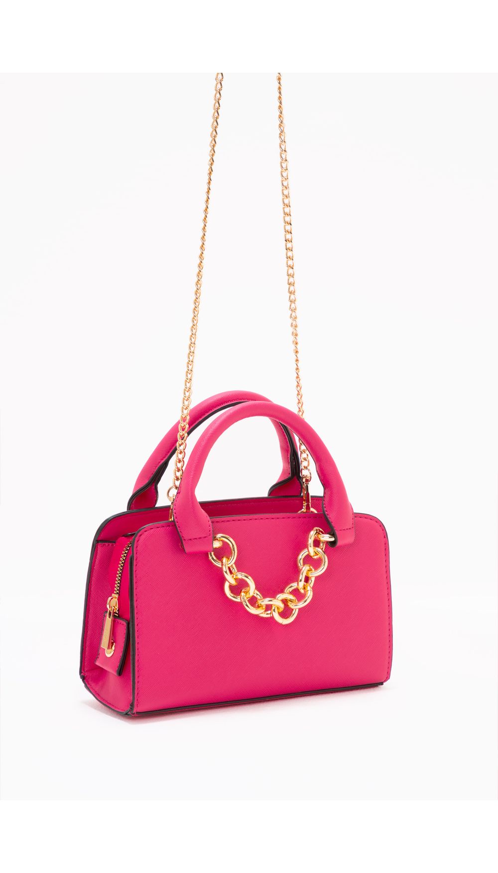 Bolso de mano pequeño con cadena