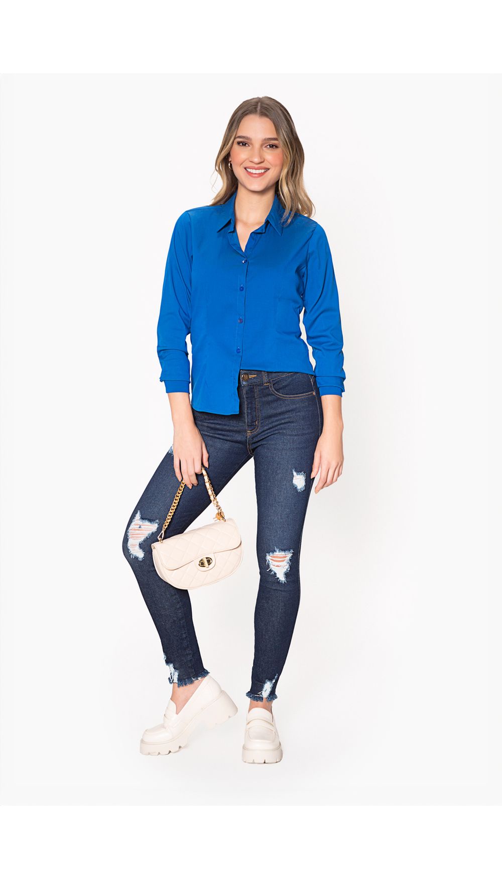 Blusa camisera