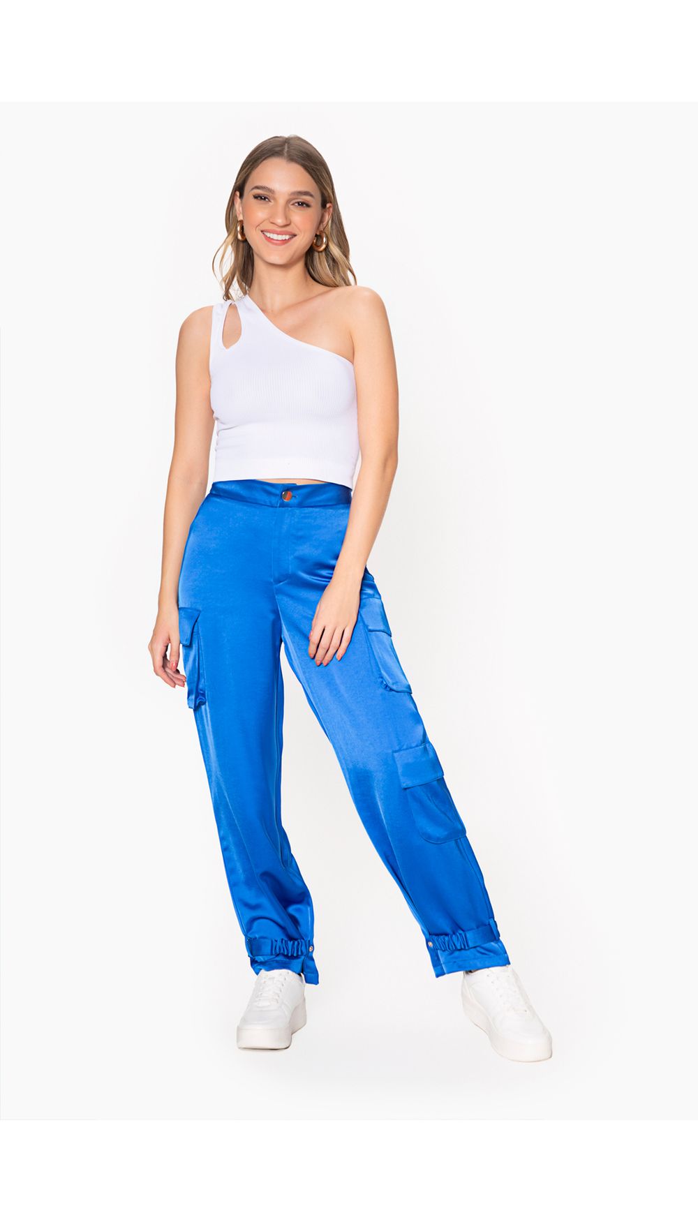 Pantalon tipo jogger para mujer