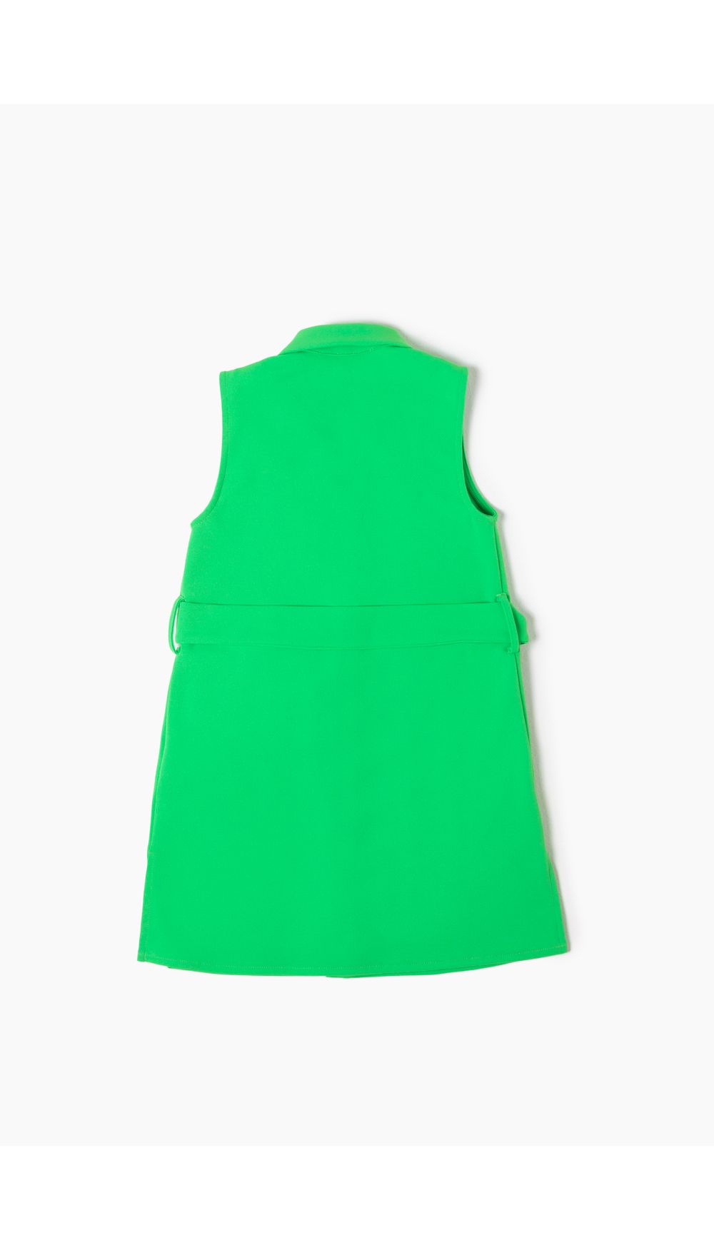 Vestido camisero para niña manga sisa
