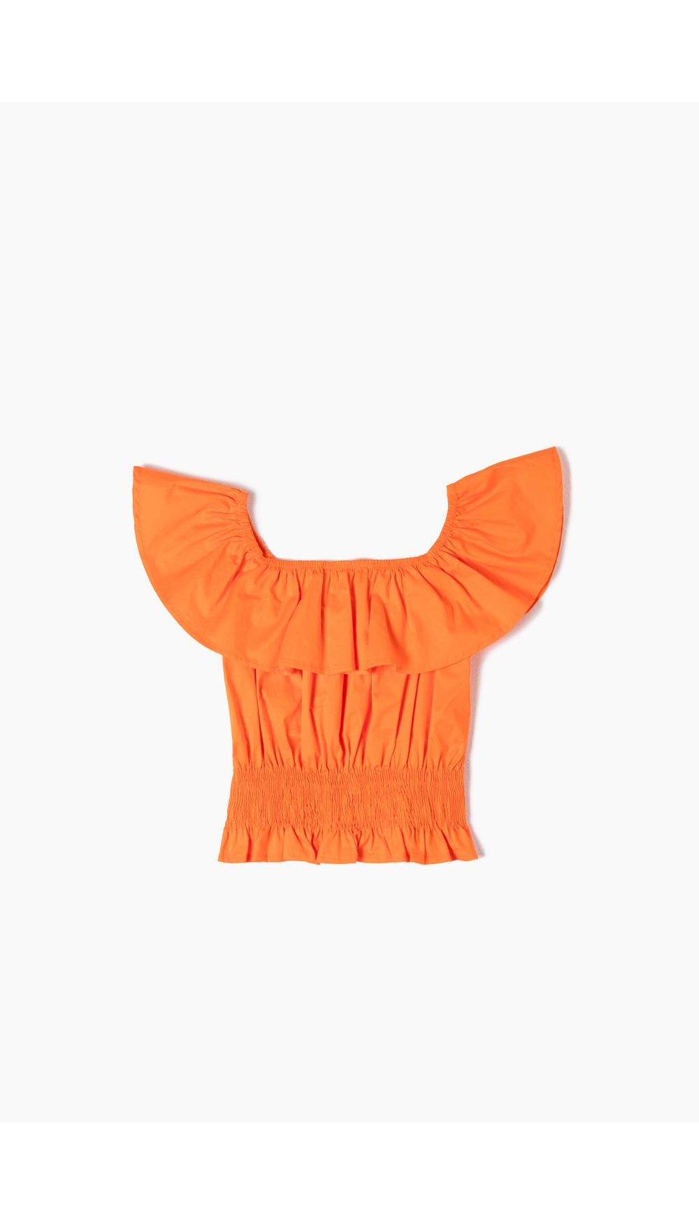 Blusa para niña de hombro descubierto
