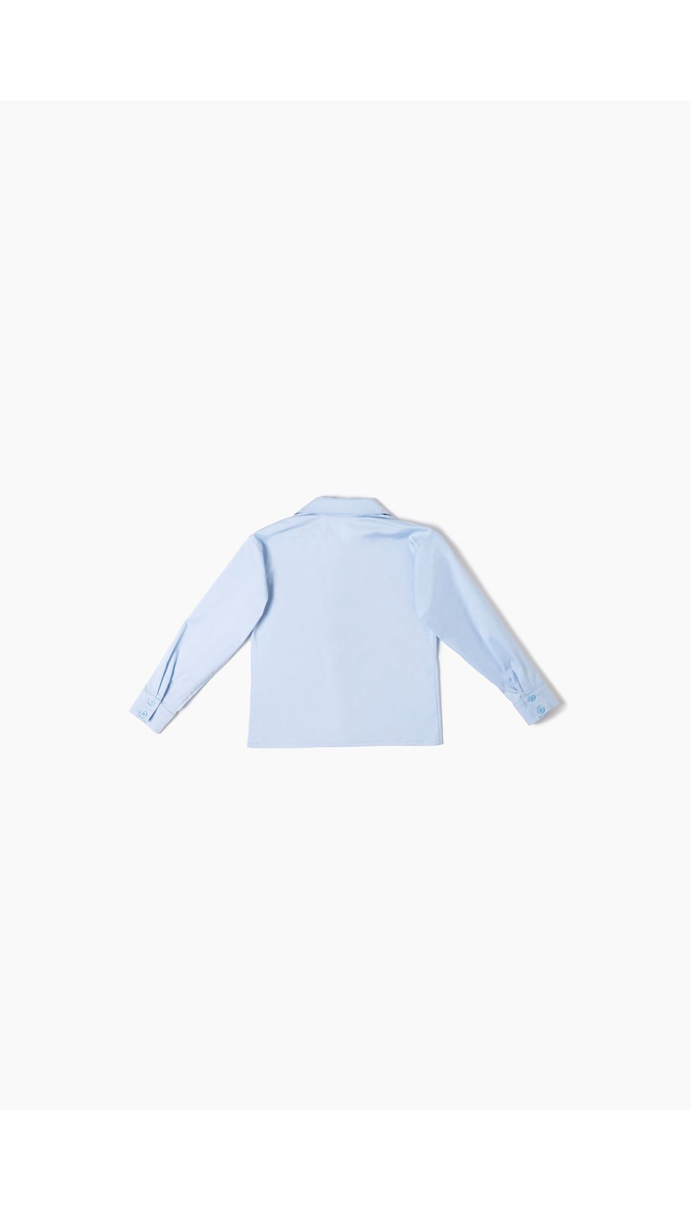 Bluson camisero para niña manga larga