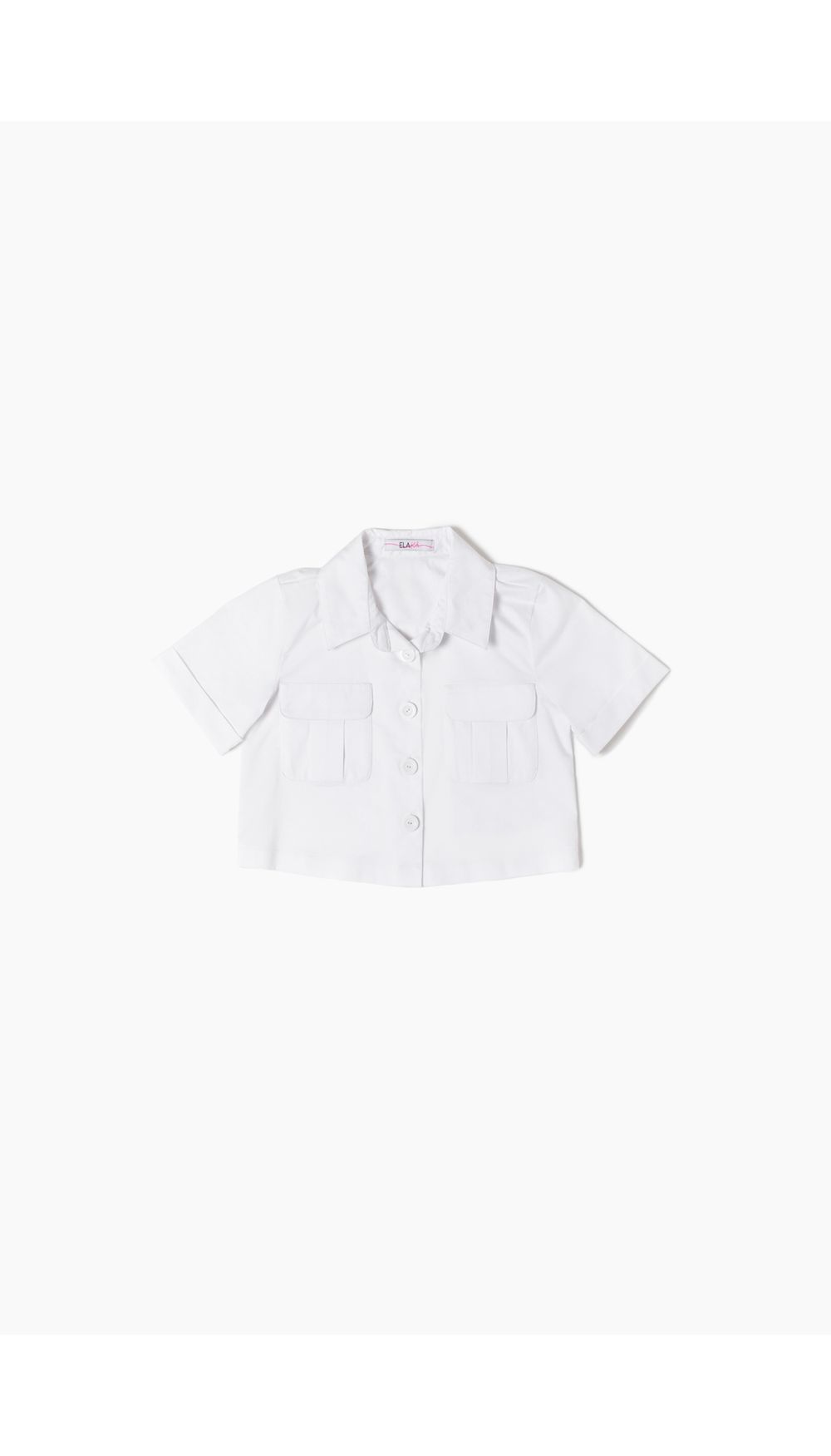 Blusa camisera manga corta