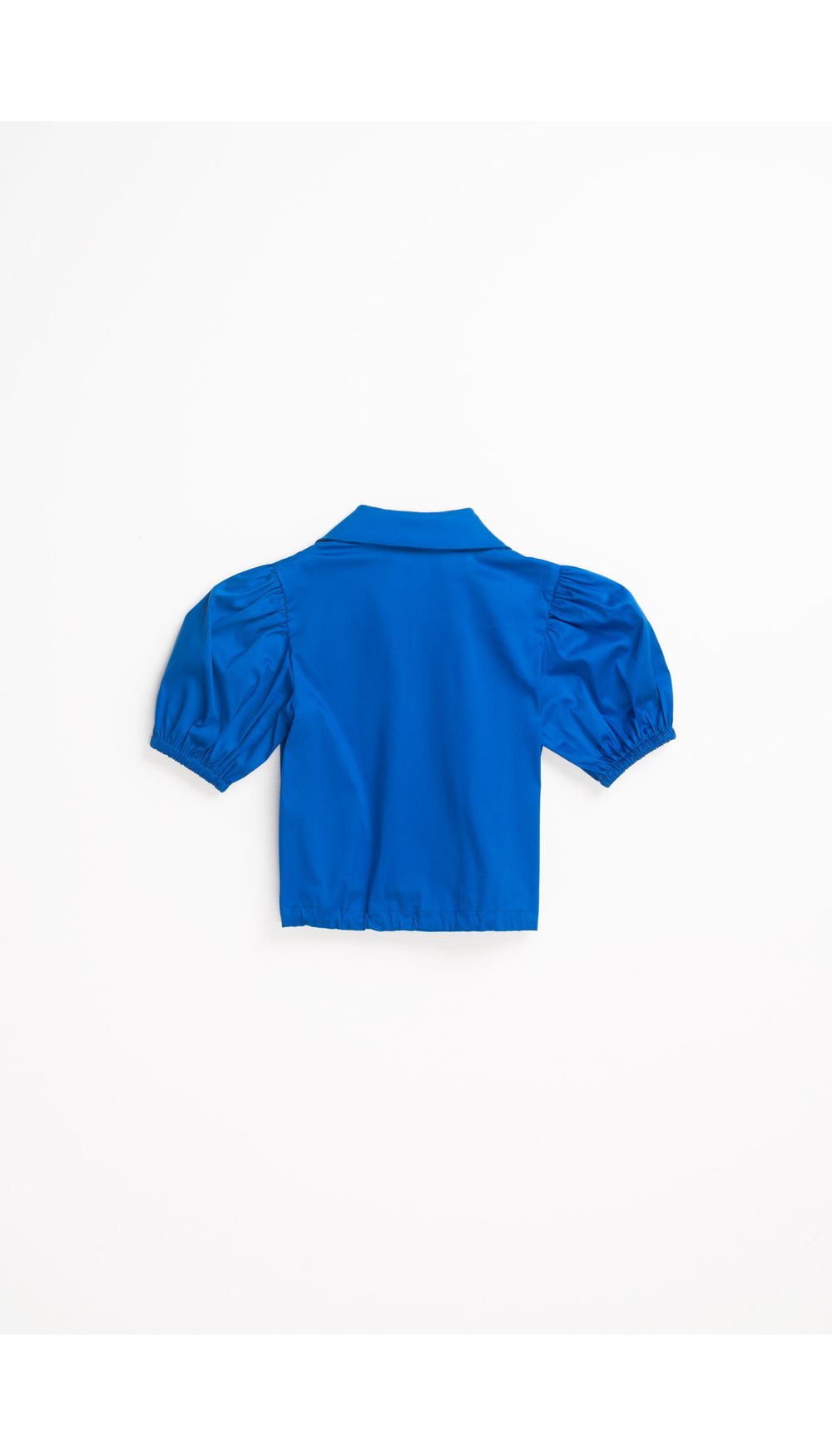 Blusa crop y  manga corta