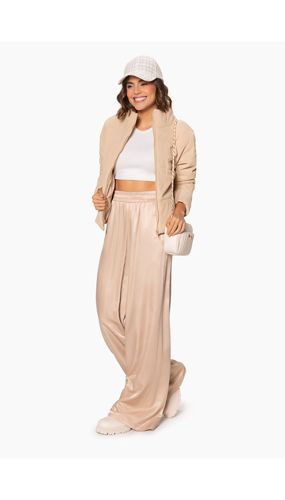 Chaqueta para mujer en corduroy