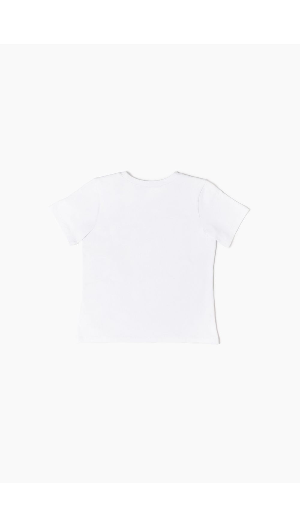 Camiseta niña manga corta con relieve
