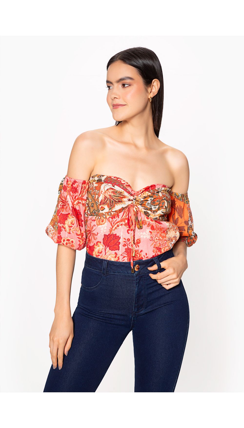 Blusa hombros descubiertos para mujer ma