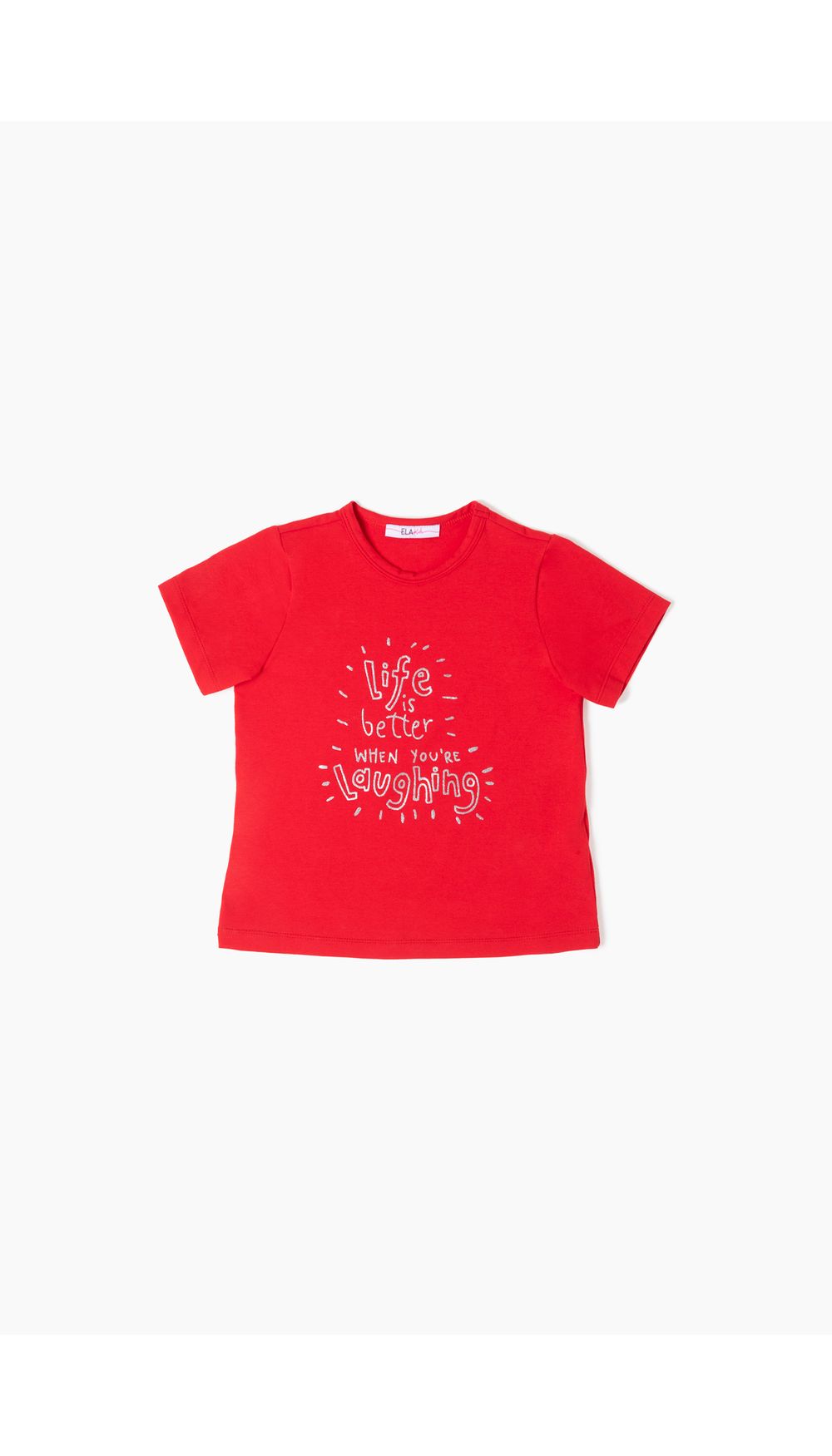 Camiseta para niña manga corta