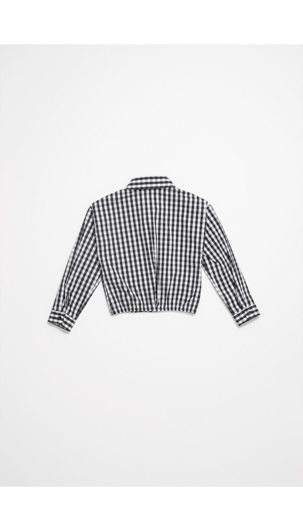 Blusa niña camisera crop