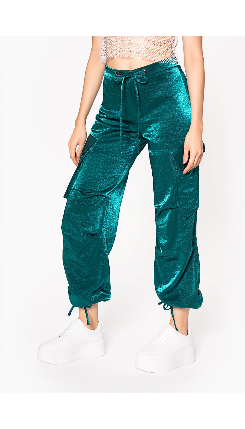 Pantalon estilo jogger tiro medio para m