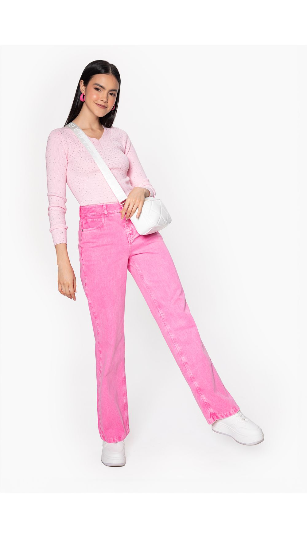 Blusa tejida m/l con hotfix