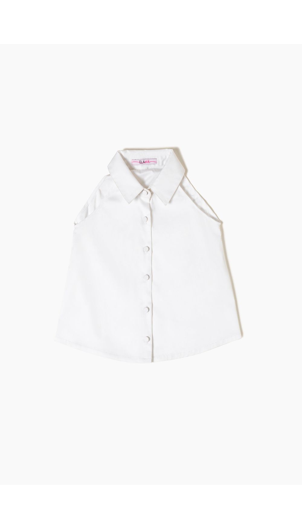 Blusa niña cuello halter