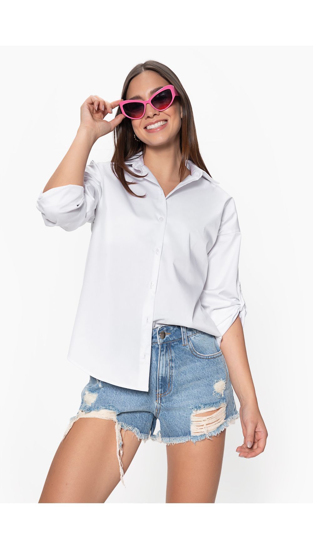 Bluson camisero manga 3/4