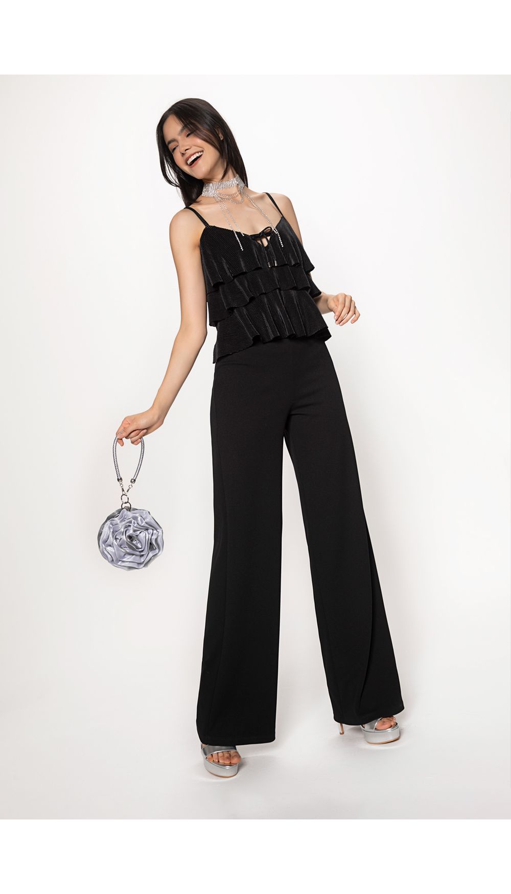 Blusa de tiras para mujer