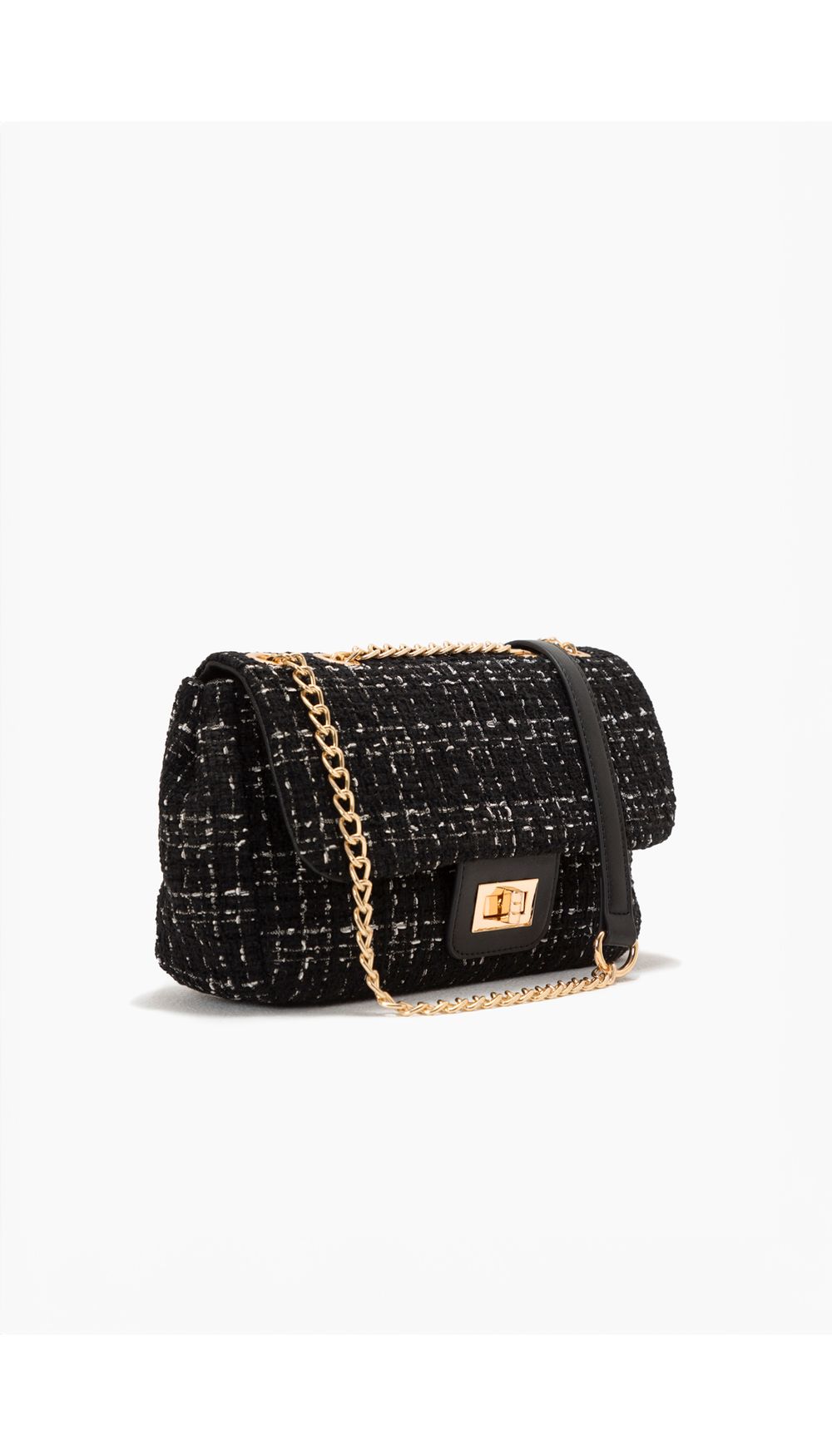 Bolso en tweed