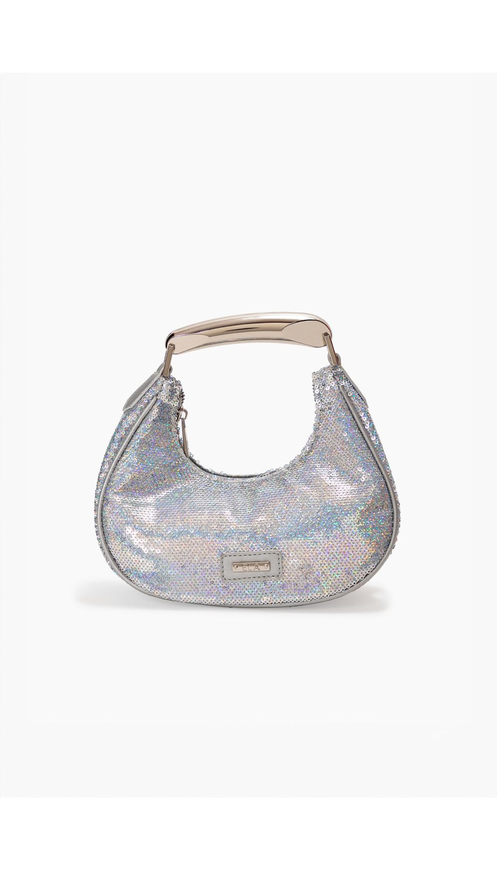 Bolso  de lentejuelas con asa renovada