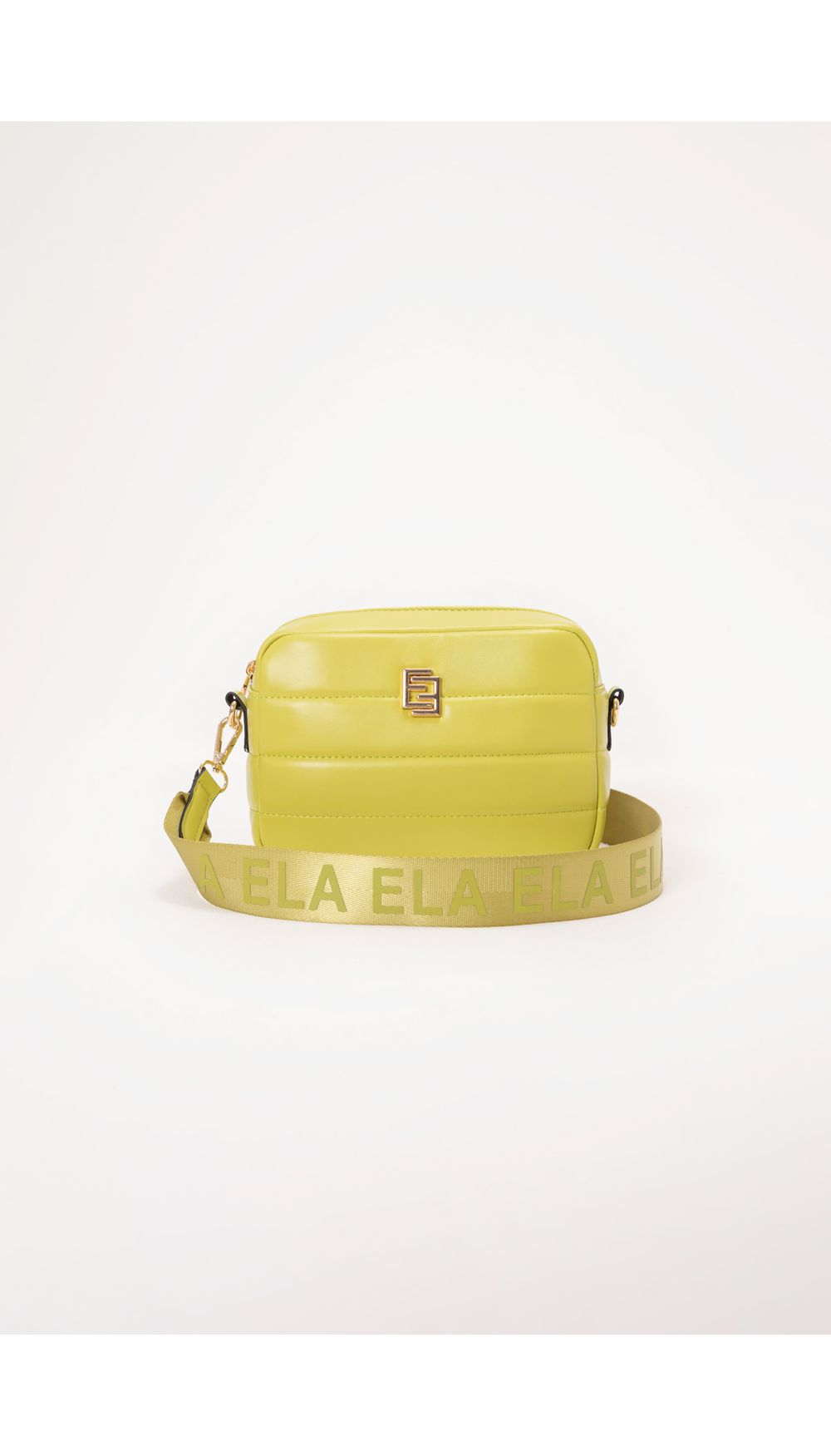 Bolso acolchado con logo