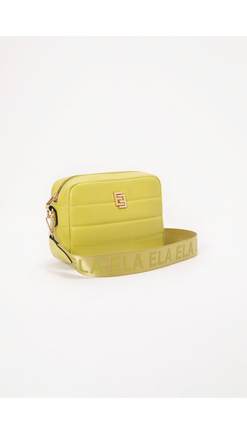 Bolso acolchado con logo