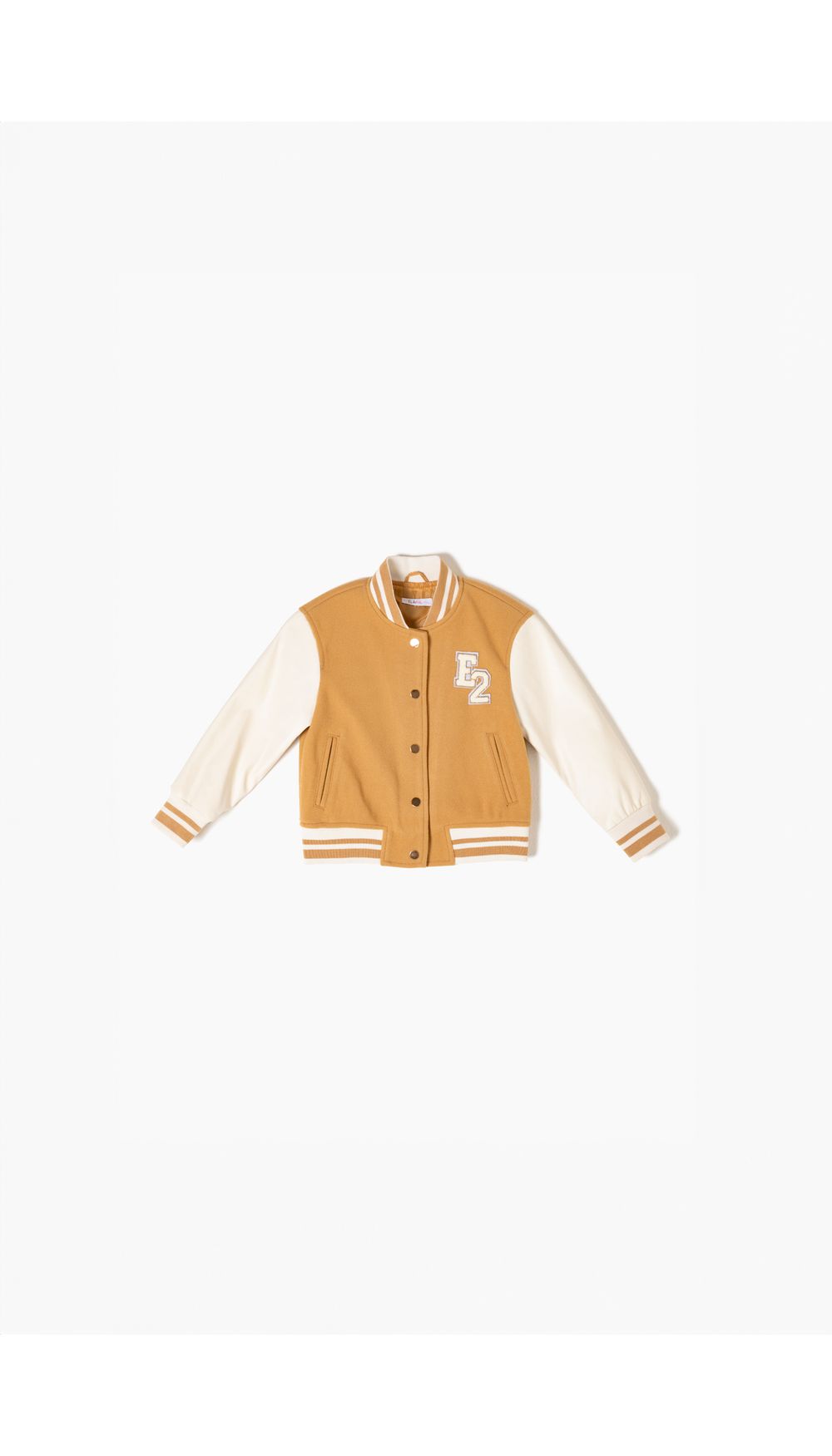 Chaqueta bomber manga larga para niña