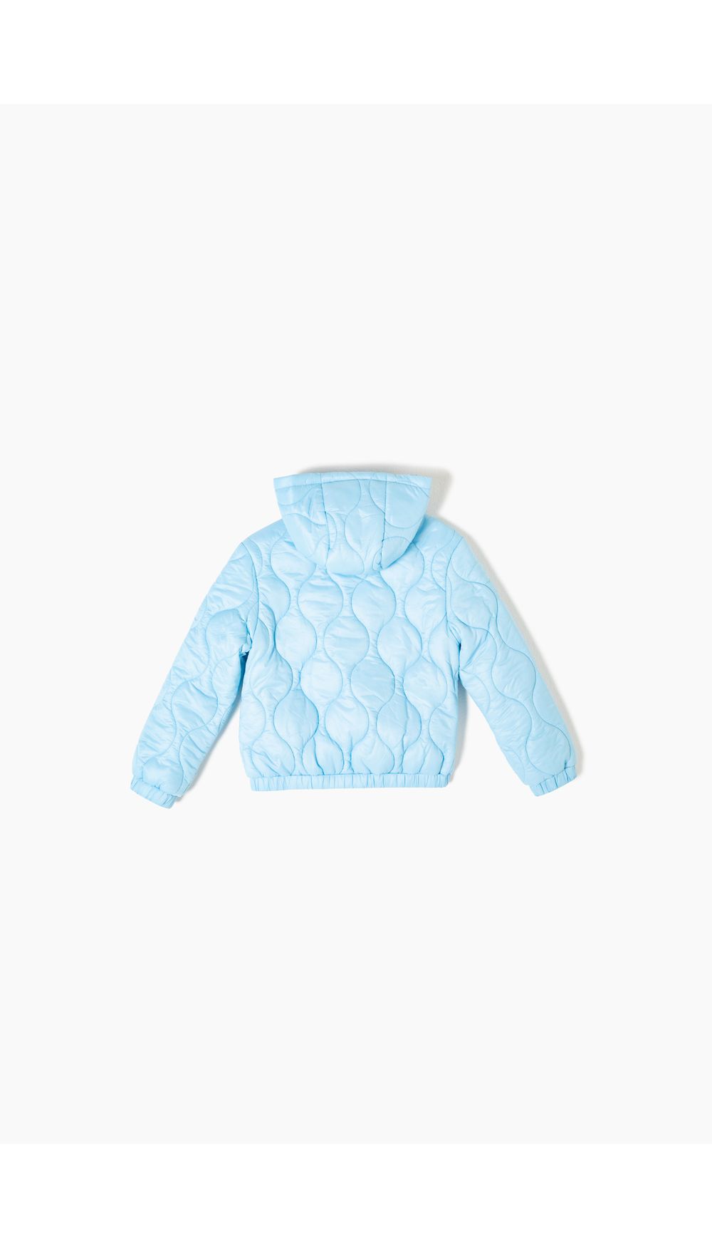 Chaqueta puffer manga larga para niña