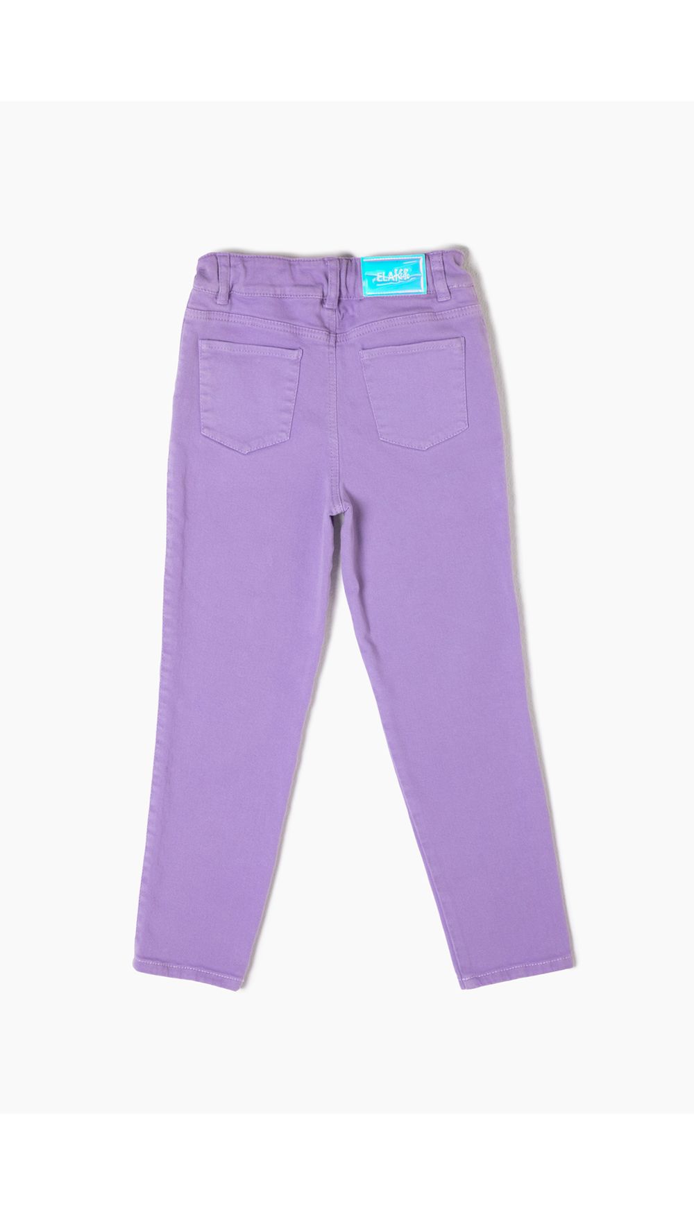 Jean  niña tiro alto skinny