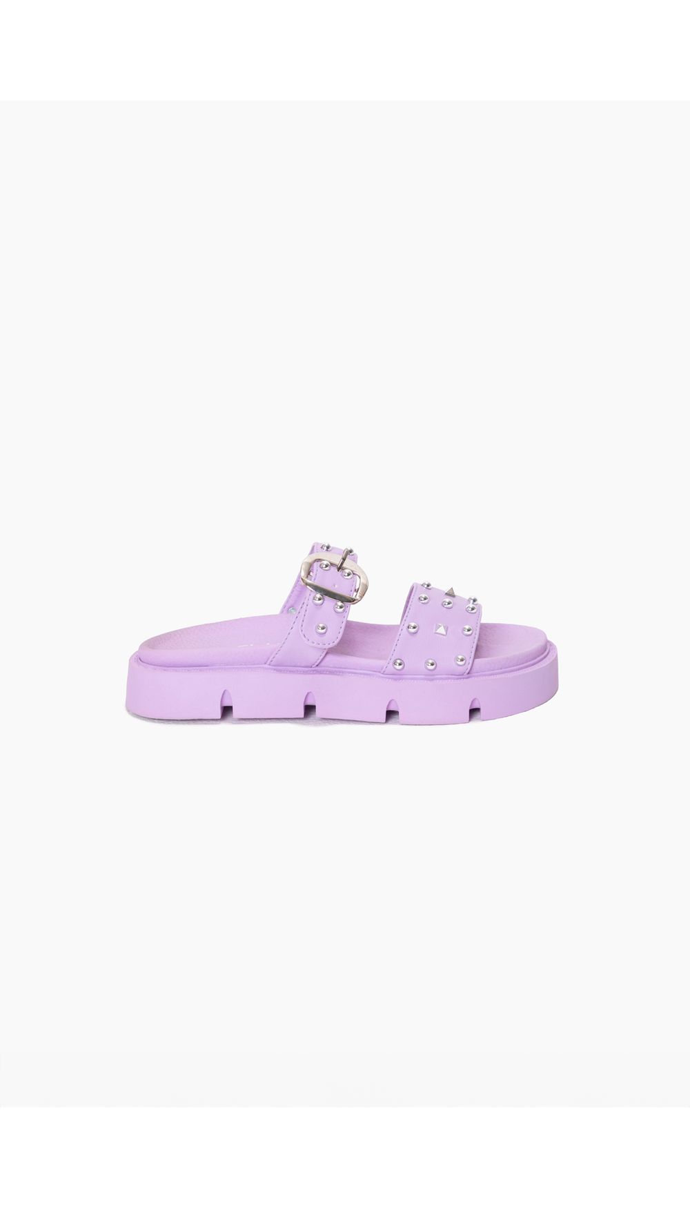Sandalia chunky con taches