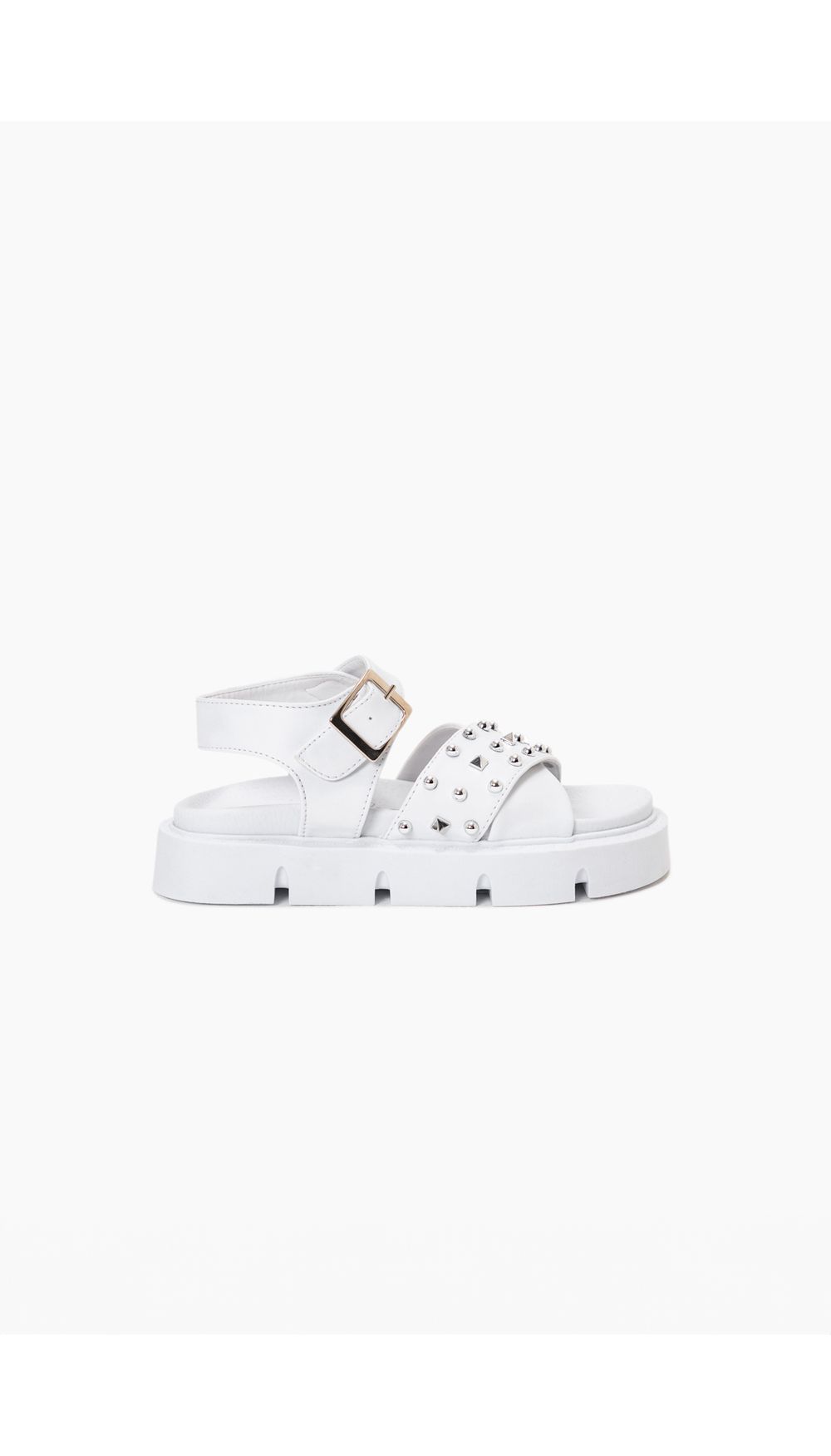 Sandalia chunky con taches