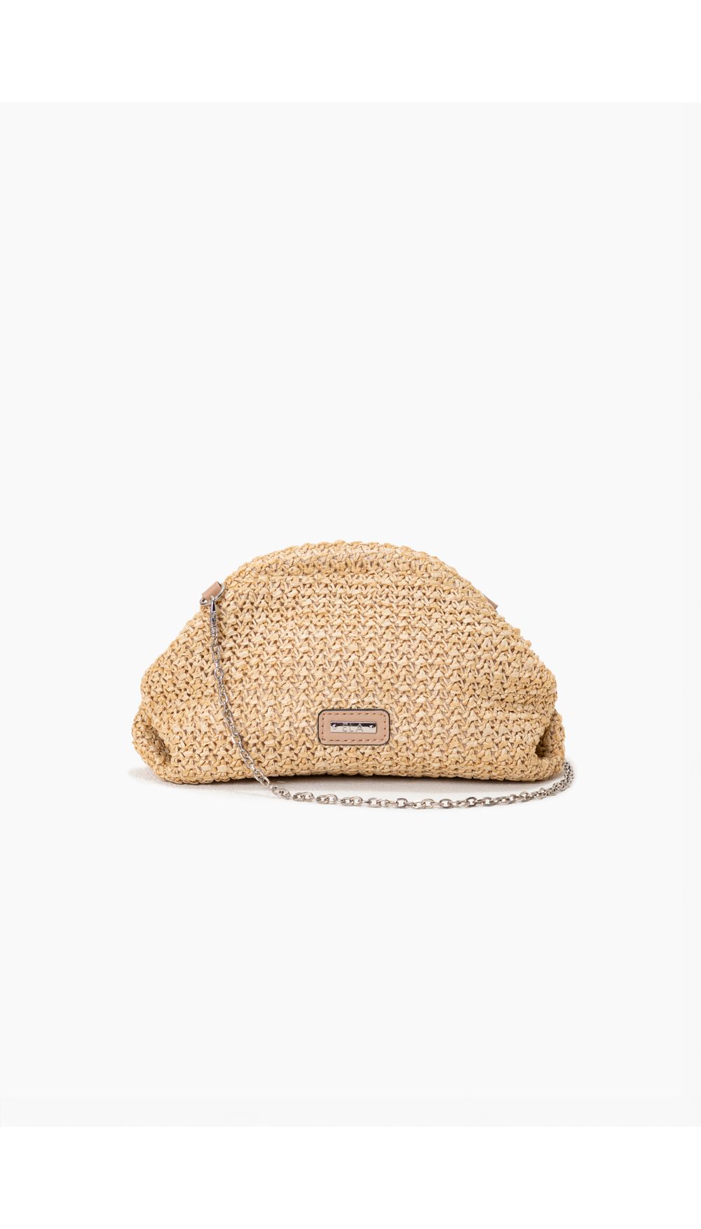 Bolso orgánico con strap de cadena