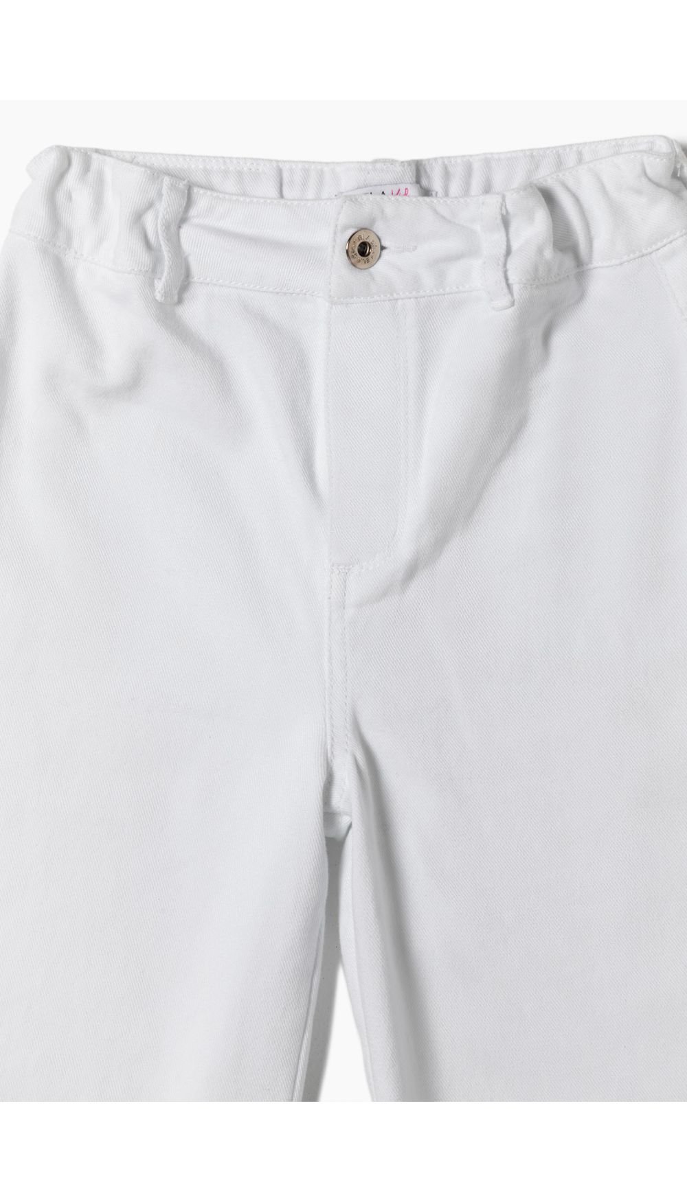 Jean niña tiro alto culotte