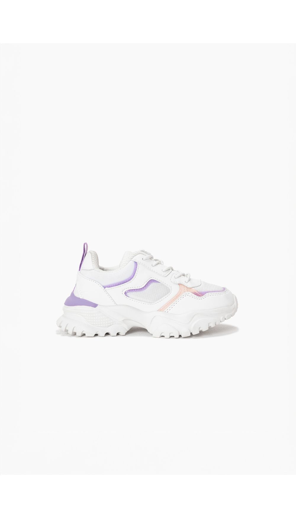Tenis bold con detalles de color