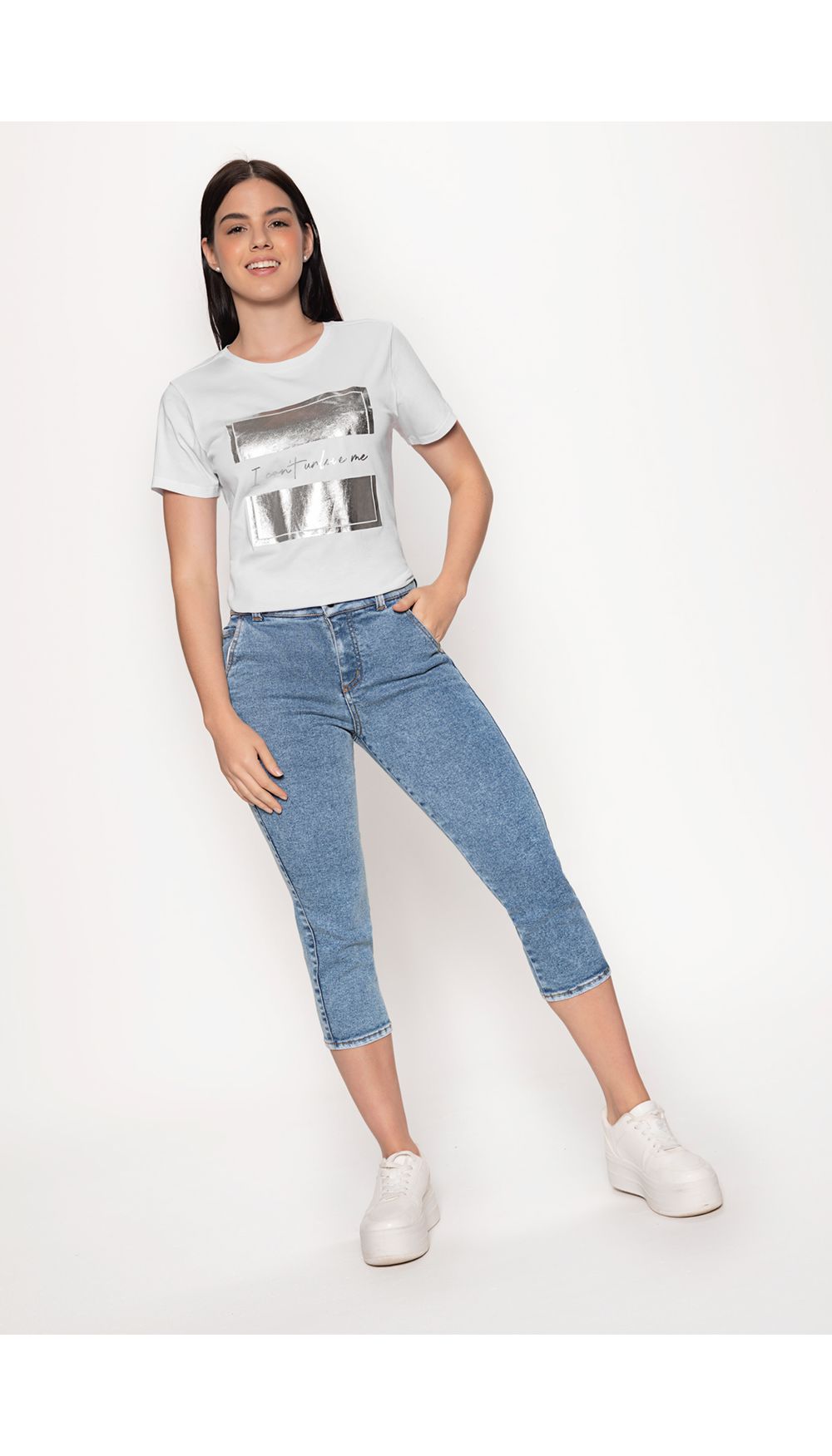 Camiseta mujer estampada