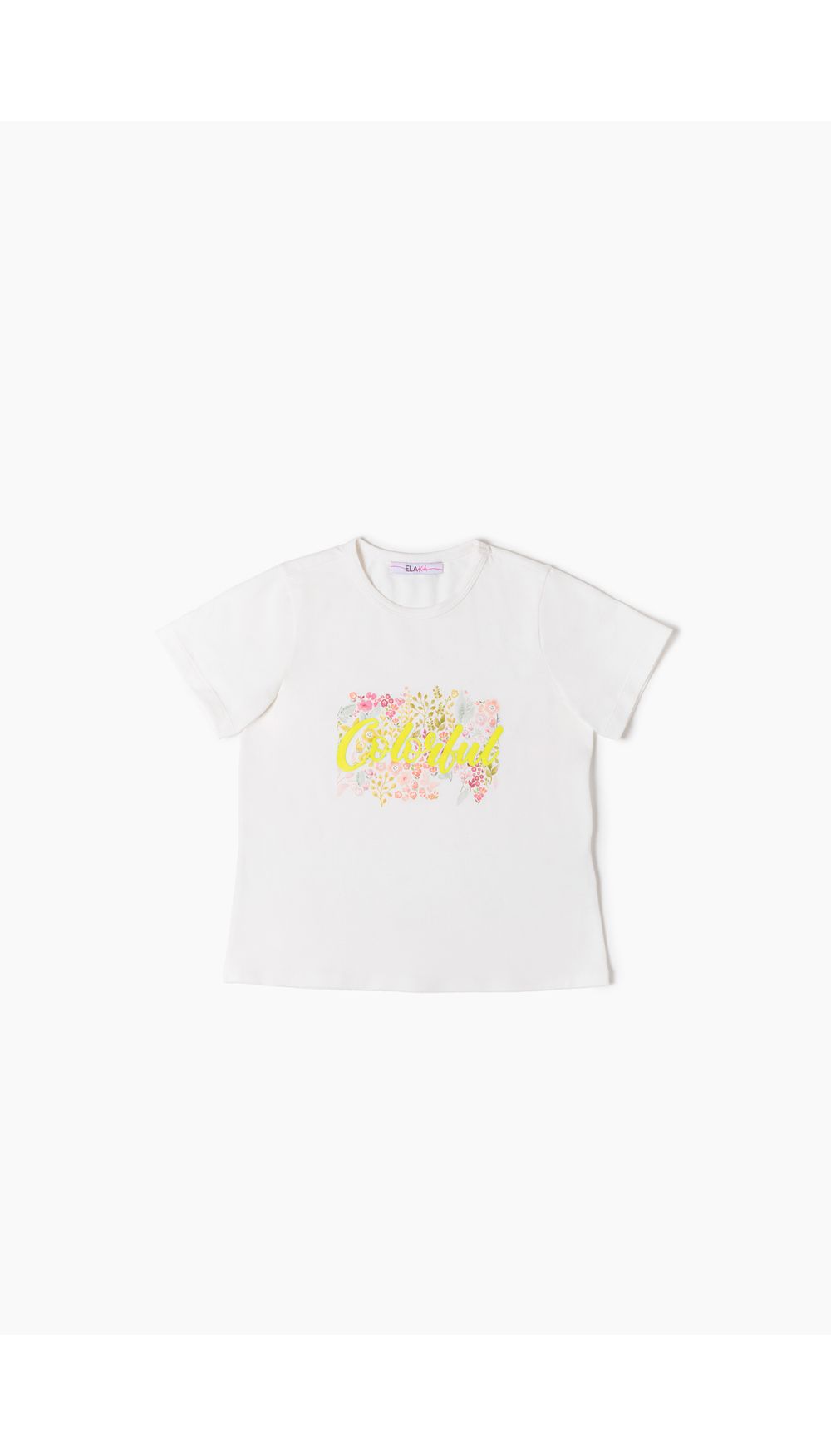 Camiseta para niña manga corta